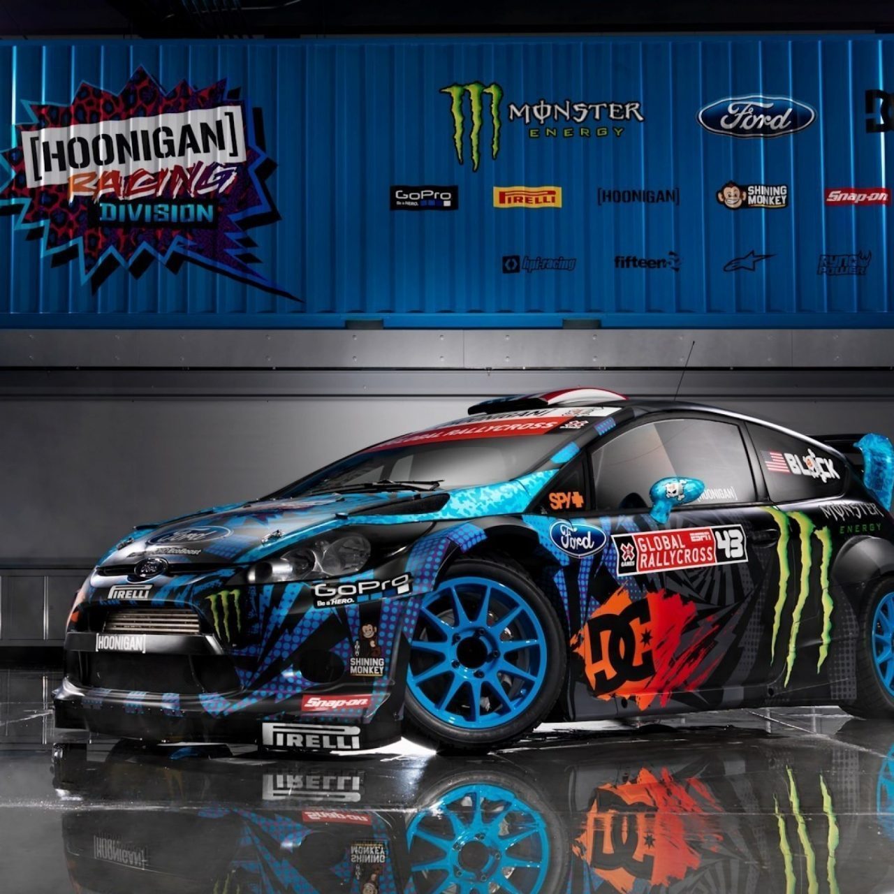 Ford Fiesta Monster Ken Block 4k Hd Wallpaper Cars - Ken Block , HD Wallpaper & Backgrounds