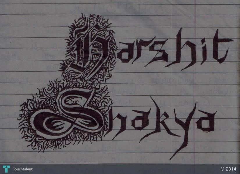 Harshit Logo - Harshit Name Design , HD Wallpaper & Backgrounds