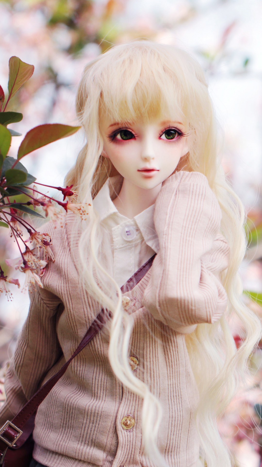 Beautiful Sd Doll - Mobile Cute Doll Wallpaper Hd , HD Wallpaper & Backgrounds