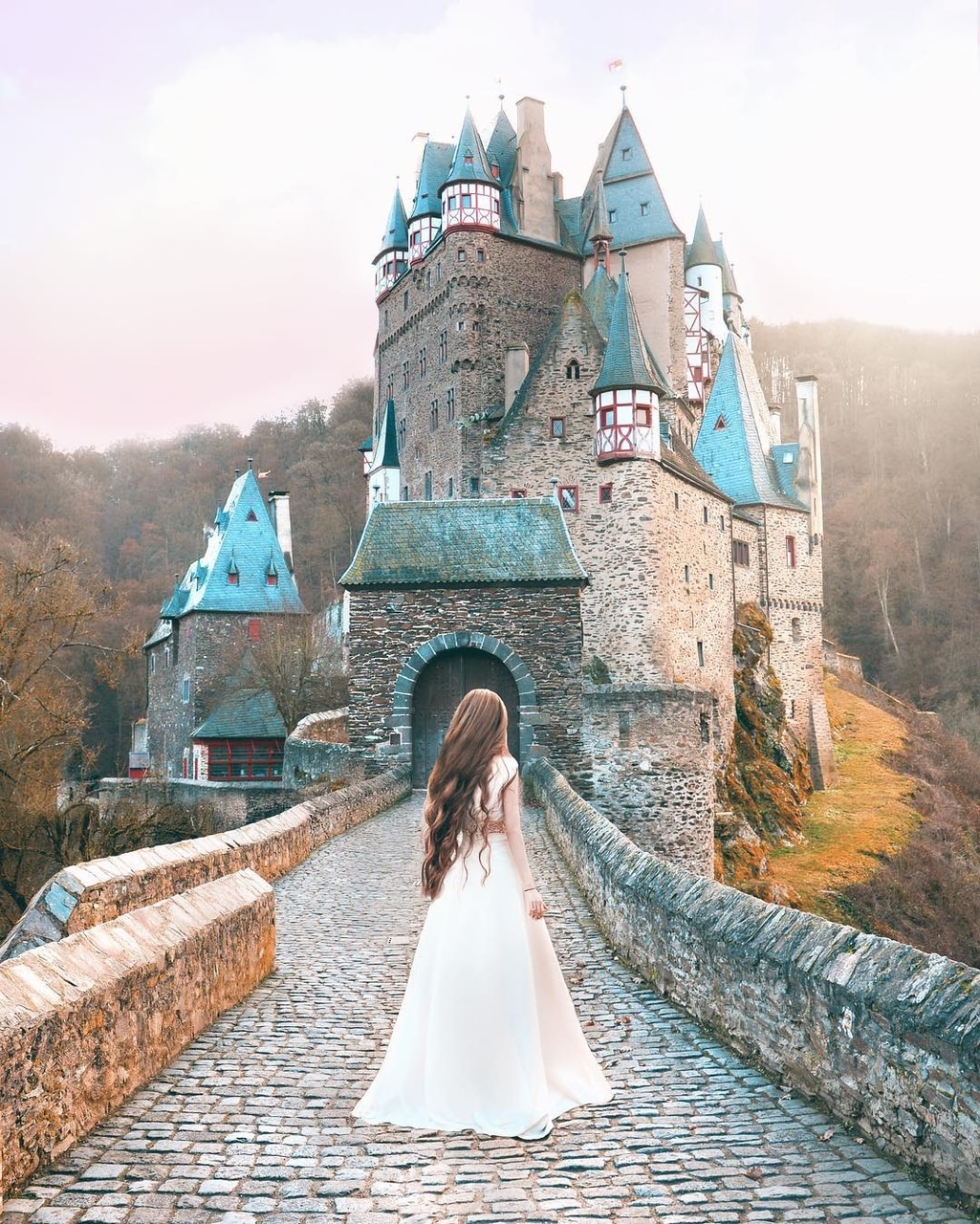 169 Images About Hidden Face Pics On We Heart It - Burg Eltz , HD Wallpaper & Backgrounds