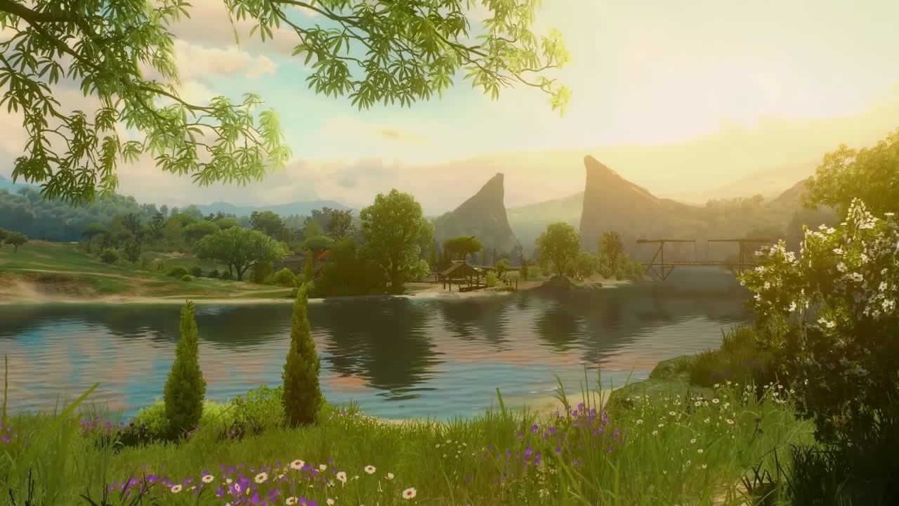 Two Rocks - Painting (#625470) - HD Wallpaper & Backgrounds Download