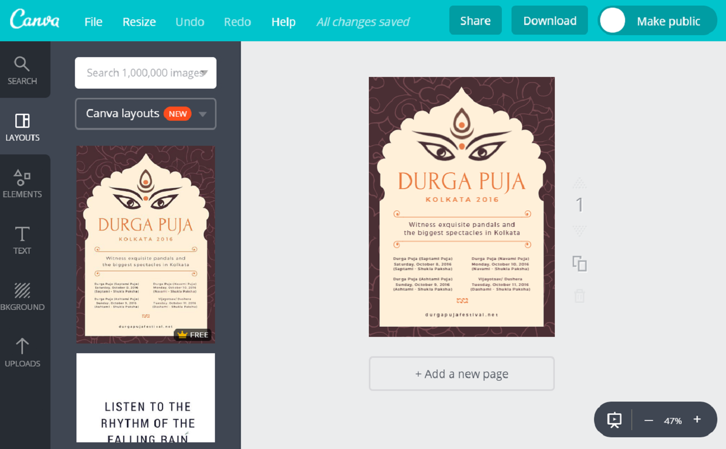 Make A Custom Puja Invitation Card Online - Namkaran Ceremony Invitation Card , HD Wallpaper & Backgrounds