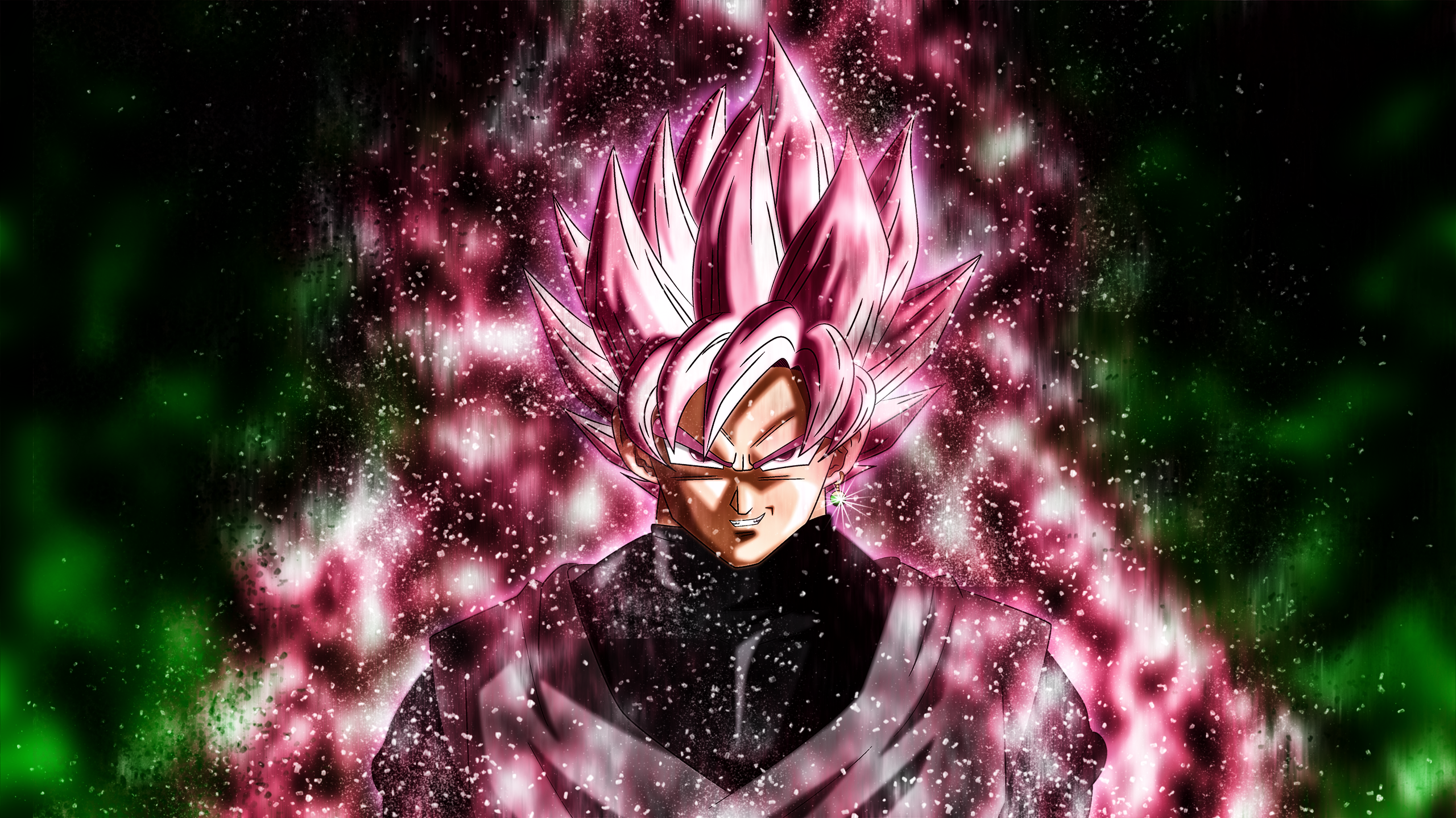 Hd Wallpaper - Goku Black Super Saiyan Rose , HD Wallpaper & Backgrounds