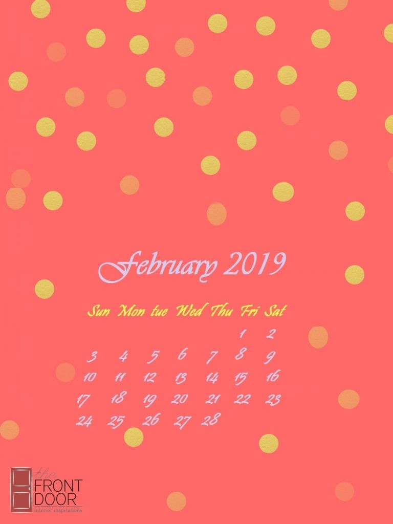 February 2019 Iphone Calendar Wallpaper February 2019 - Adonai , HD Wallpaper & Backgrounds