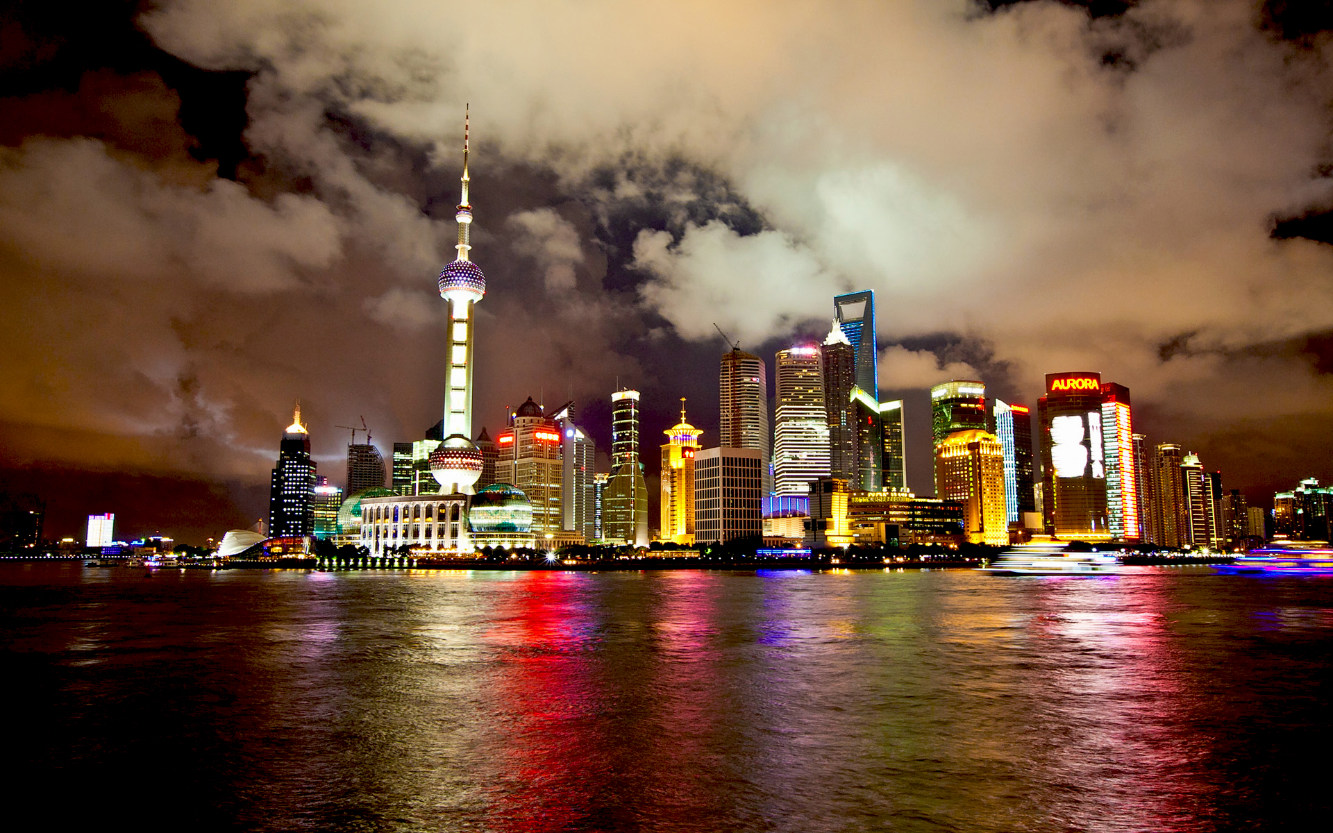 Shanghai - Pudong Skyline , HD Wallpaper & Backgrounds