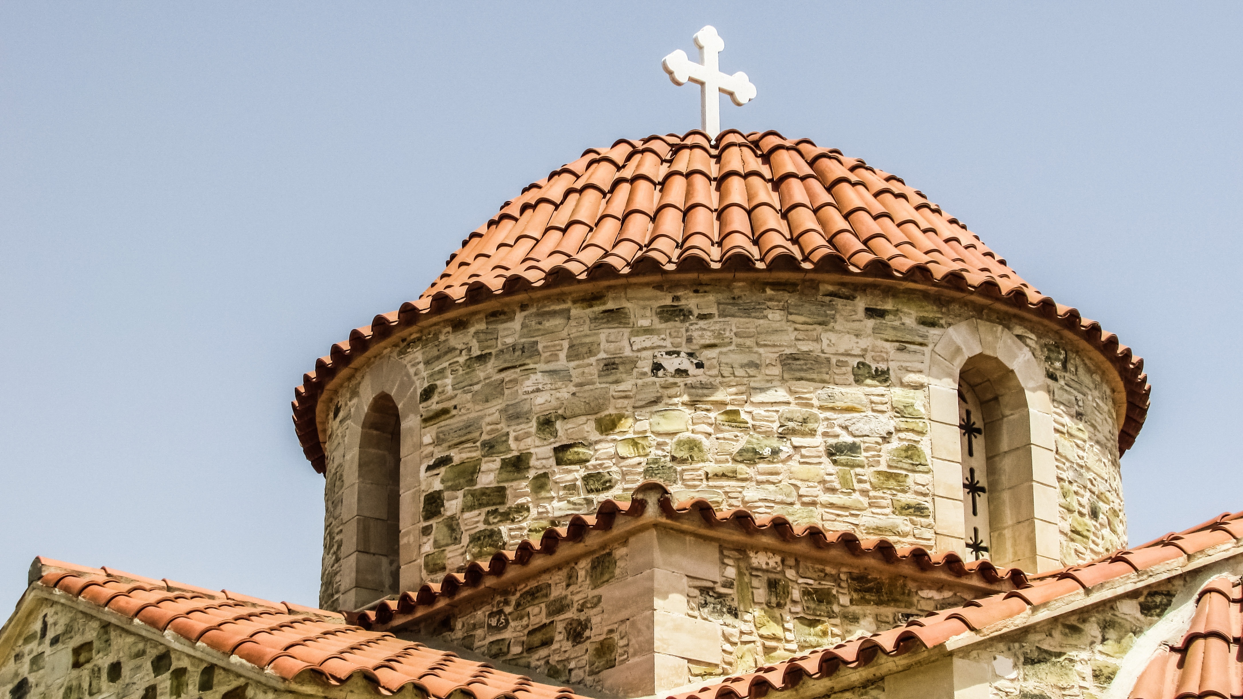 Orthodox Cathedral In The Town Of Rhythmno - Roof , HD Wallpaper & Backgrounds