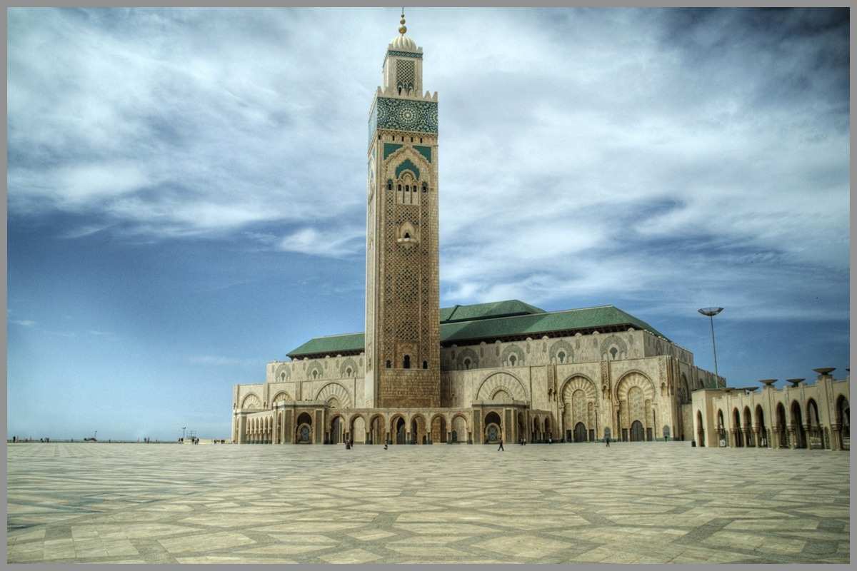 Muslim Wallpaper Great Nice Wallpapers Islamic Wallpapers - Hassan Ii Mosque , HD Wallpaper & Backgrounds