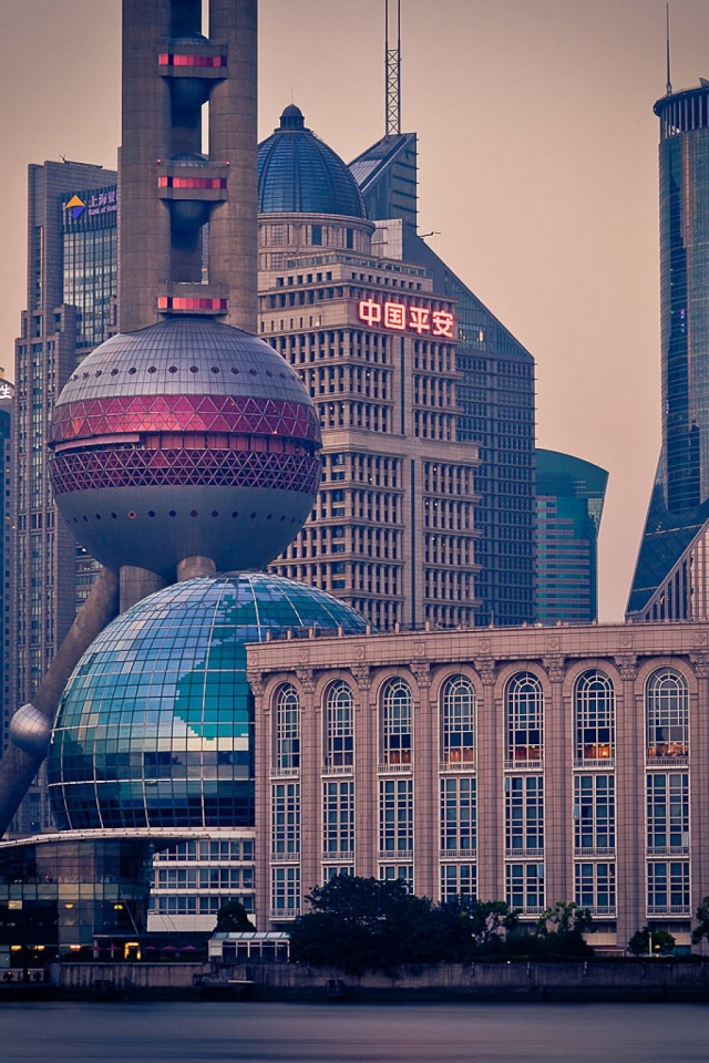 Download Now - Pudong Skyline , HD Wallpaper & Backgrounds