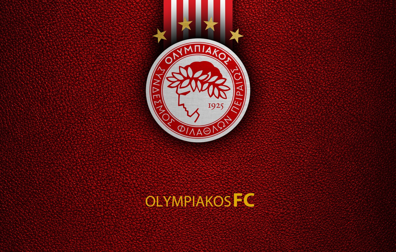 Photo Wallpaper Wallpaper, Sport, Logo, Football, Greek - Olympiacos Fc , HD Wallpaper & Backgrounds