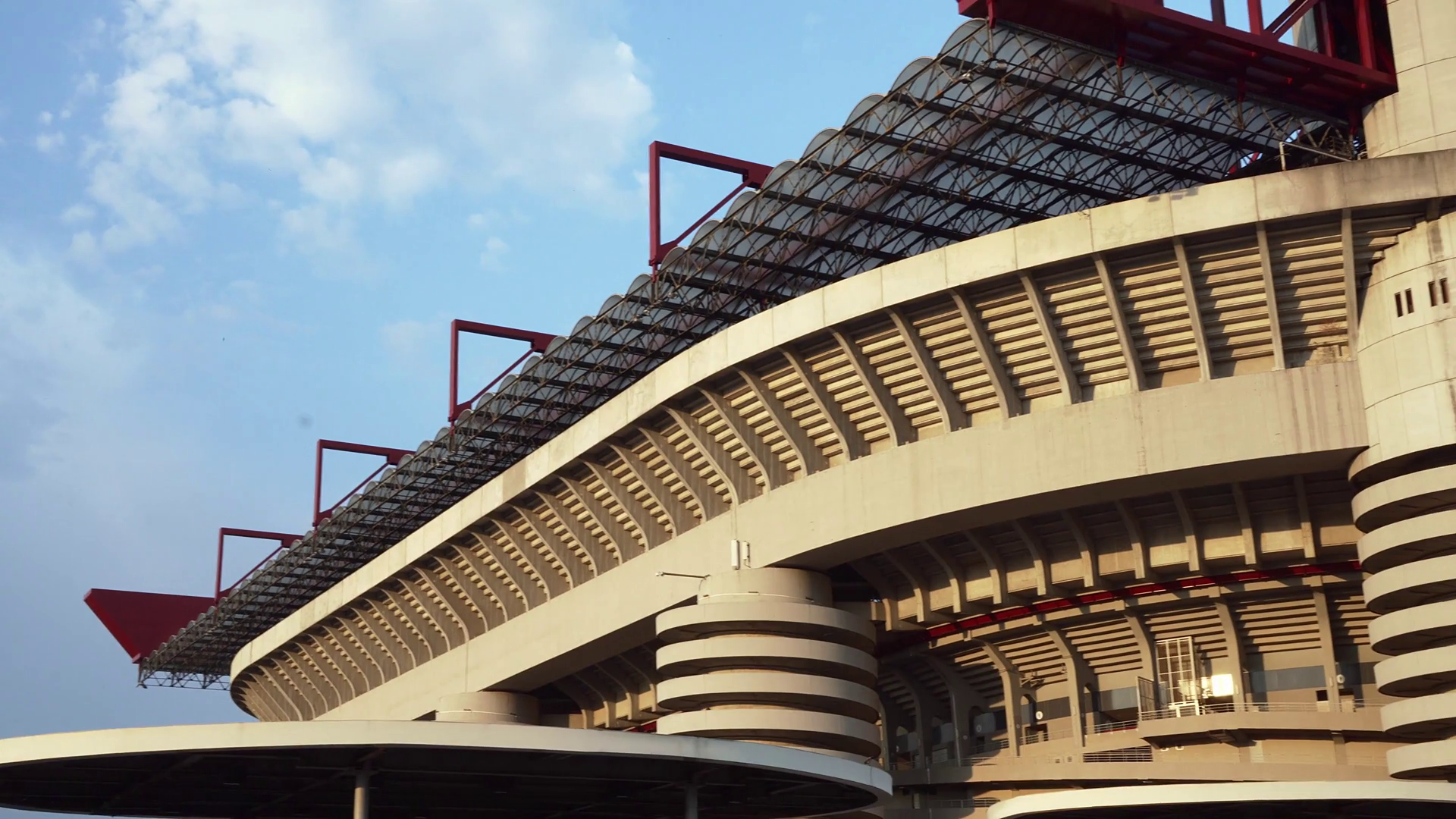Stadium Of San Siro In Milan, Italy Stock Video Footage - San Siro , HD Wallpaper & Backgrounds
