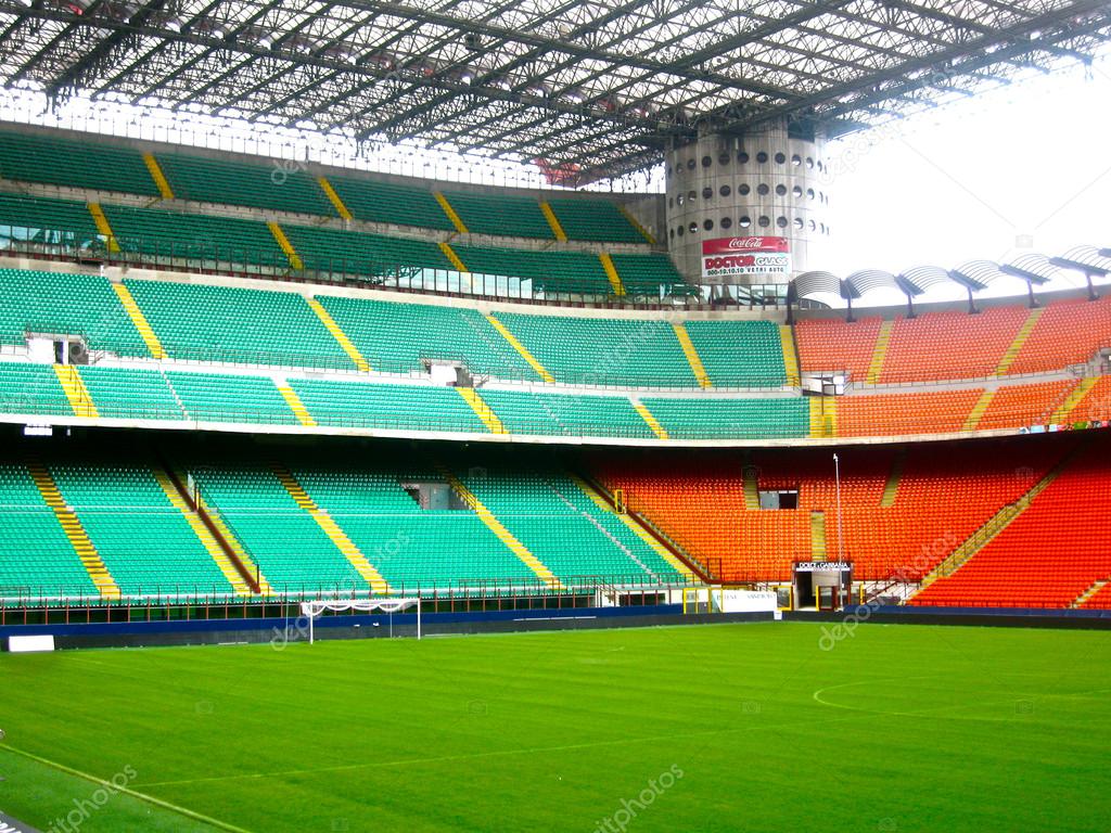 Stadium San Siro Or Giuseppe Meazza In Milan, Italy - San Siro , HD Wallpaper & Backgrounds