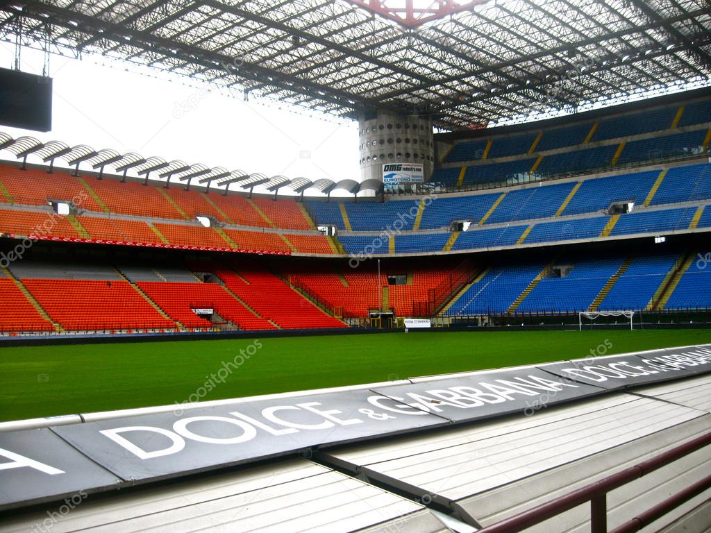 Stadium San Siro Or Giuseppe Meazza In Milan, Italy - San Siro , HD Wallpaper & Backgrounds
