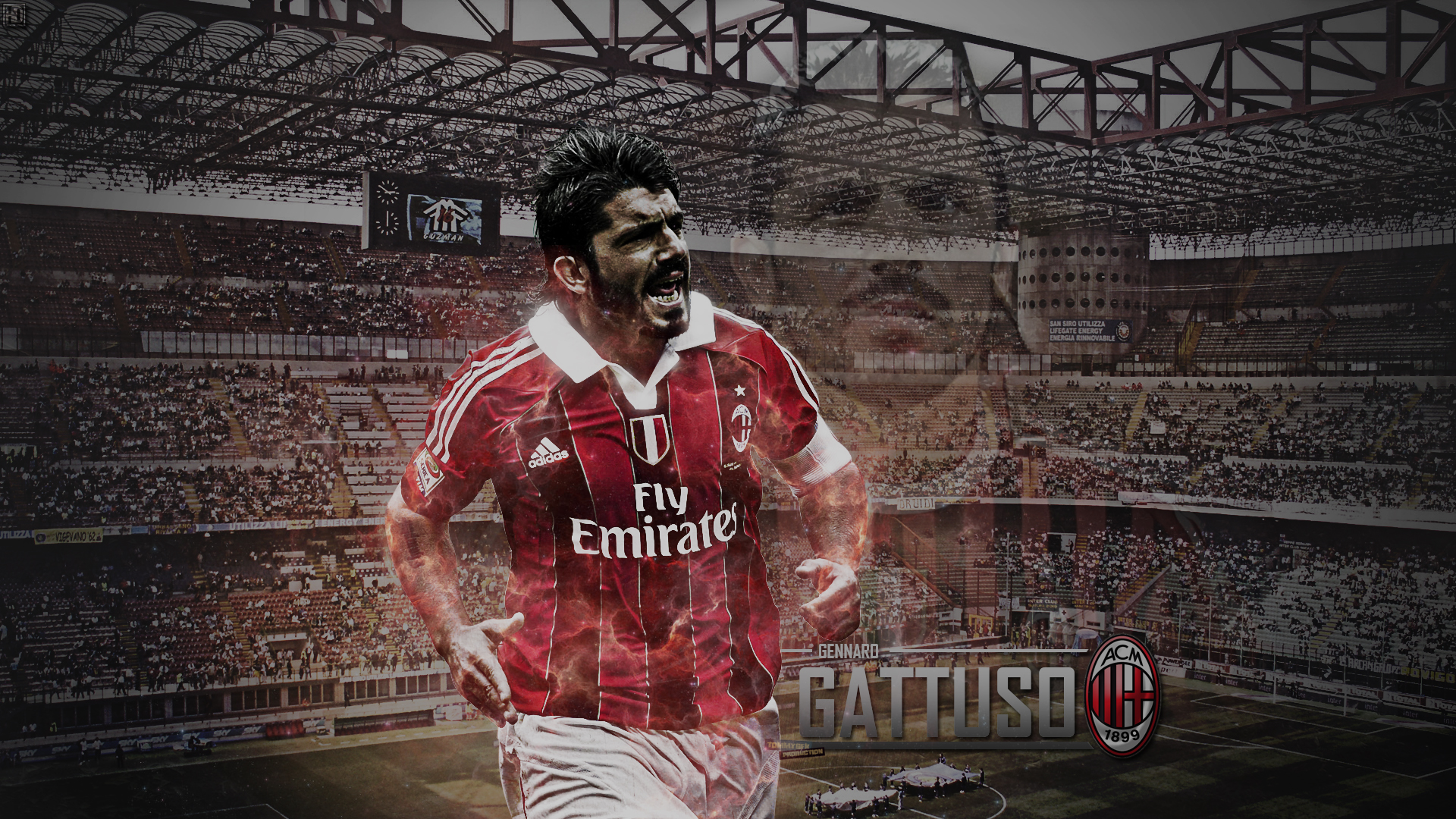 Gennaro Gattuso Wallpaper Hd - Gennaro Gattuso , HD Wallpaper & Backgrounds