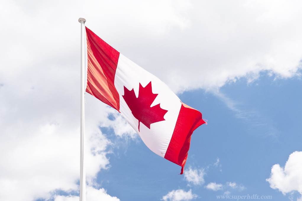 Canada Flag Hd Image - Canada Flag Hd , HD Wallpaper & Backgrounds