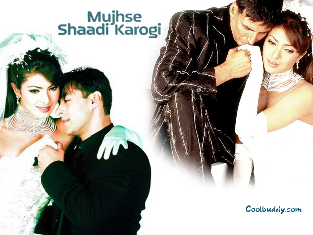 Mujhse Shaadi Karogi Wallpapers,mujhse Shaadi Karogi - Mujhse Shaadi Karogi Priyanka , HD Wallpaper & Backgrounds