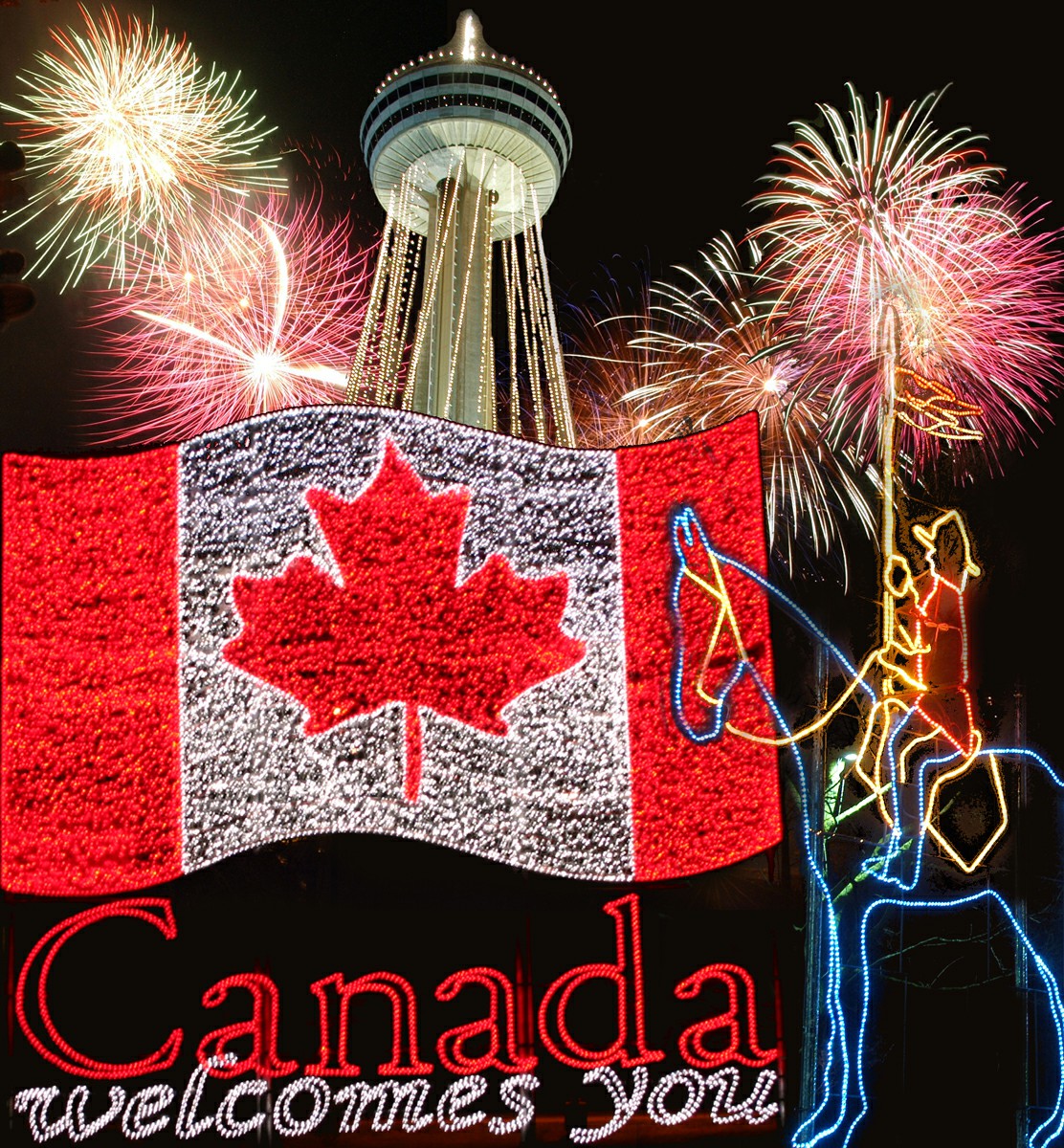 Canada Day Flag - Canada New Year Celebration , HD Wallpaper & Backgrounds