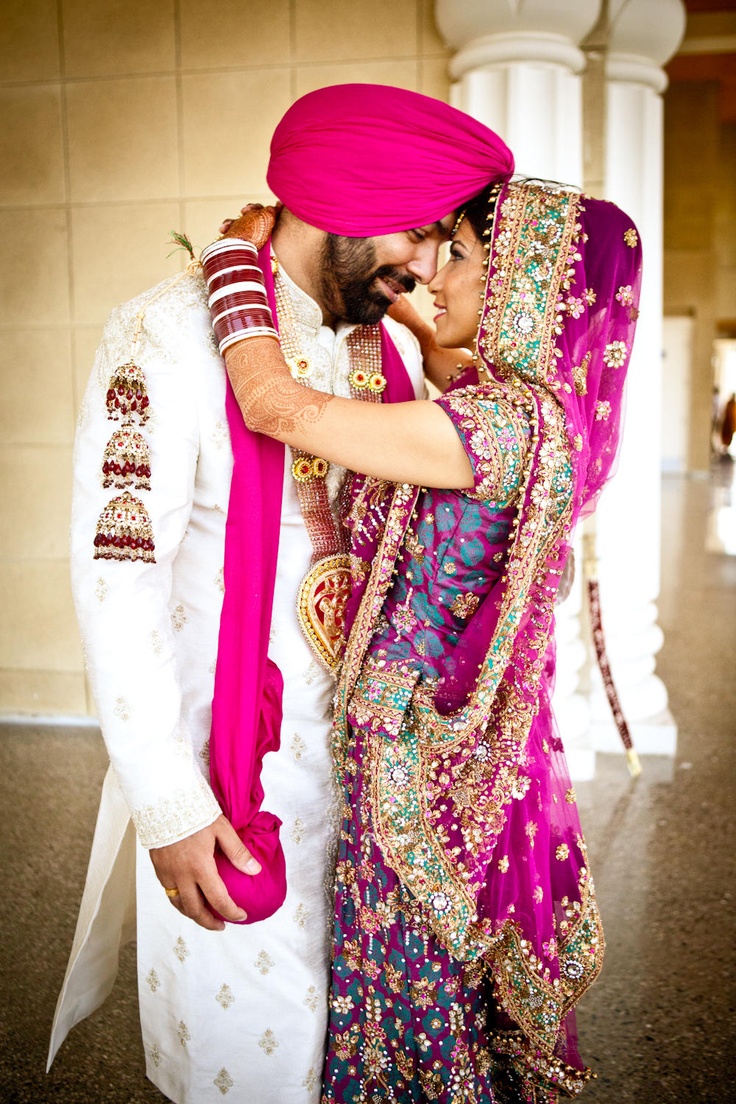 New Punjabi Marriage Couple , HD Wallpaper & Backgrounds