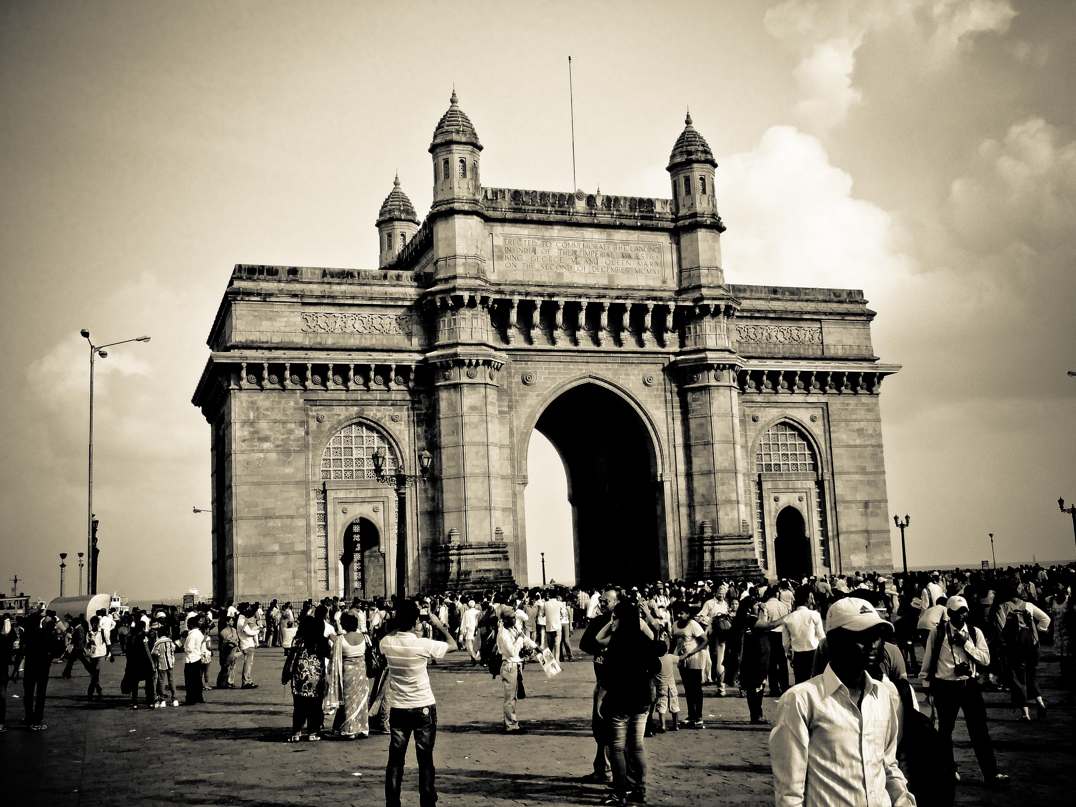 Gateway Of India Wallpaper - Gateway Of India Mumbai Old , HD Wallpaper & Backgrounds