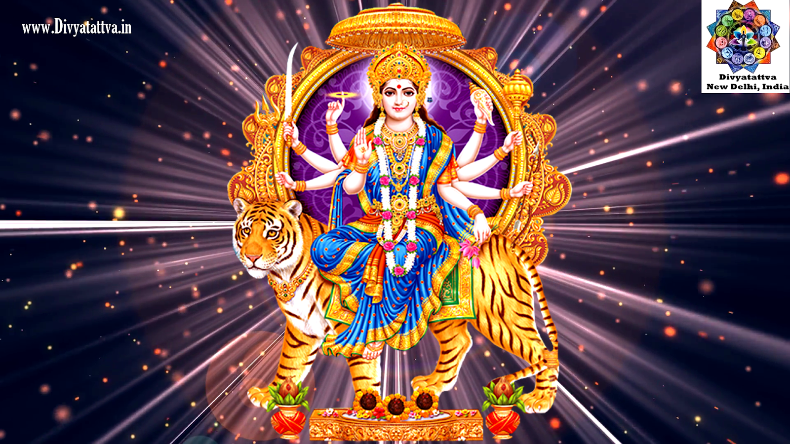 Maa Durga Hd Wallpapers, Goddess Durga Images, Devi - Maa Durga Wallpaper Full Size Hd , HD Wallpaper & Backgrounds