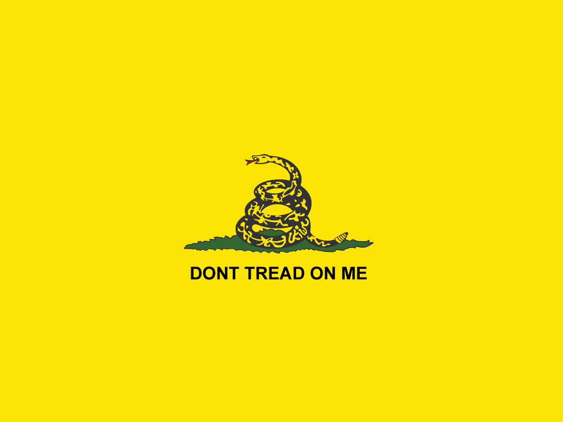 1152 X 864 Gadsden Wallpaper - Don T Tread On Me Iphone , HD Wallpaper & Backgrounds