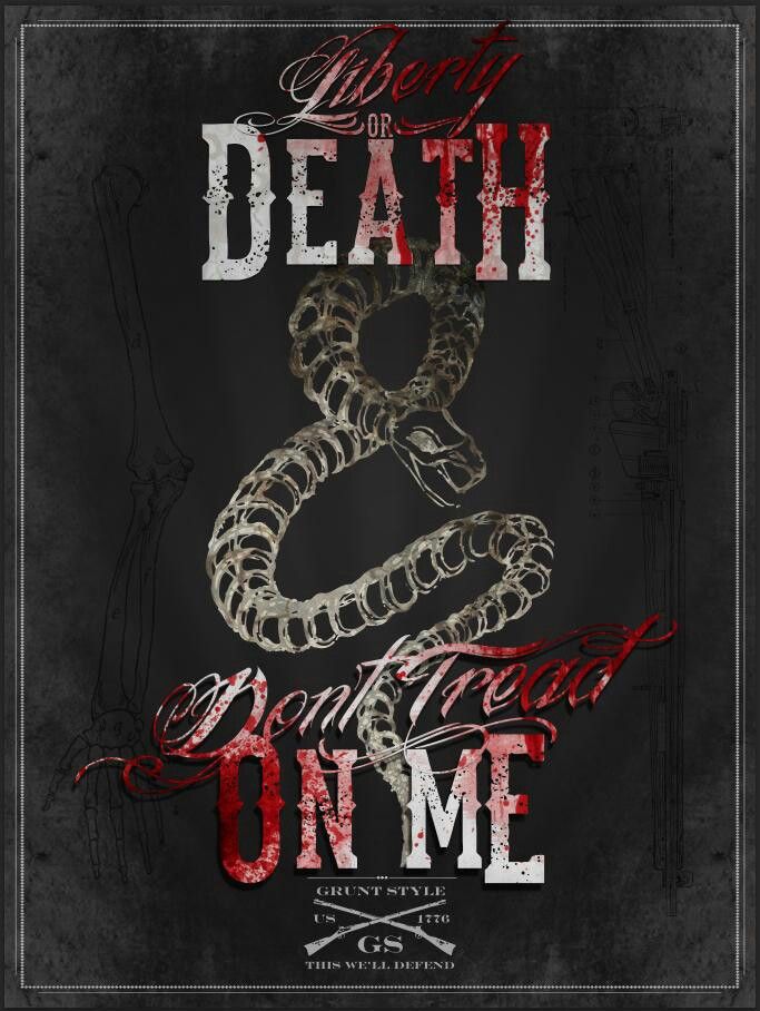 Don't Tread On Me - Poster , HD Wallpaper & Backgrounds