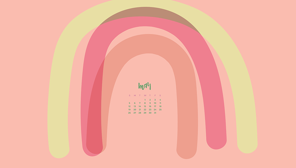 Audrey Of Oh So Lovely Blog Shares 11 Free May Wallpaper - Arch , HD Wallpaper & Backgrounds