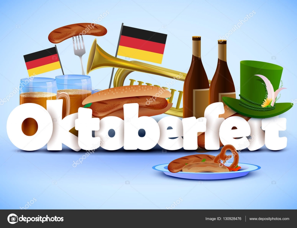 Illustration Of Oktoberfest Wallpaper Holiday Background - Illustration , HD Wallpaper & Backgrounds