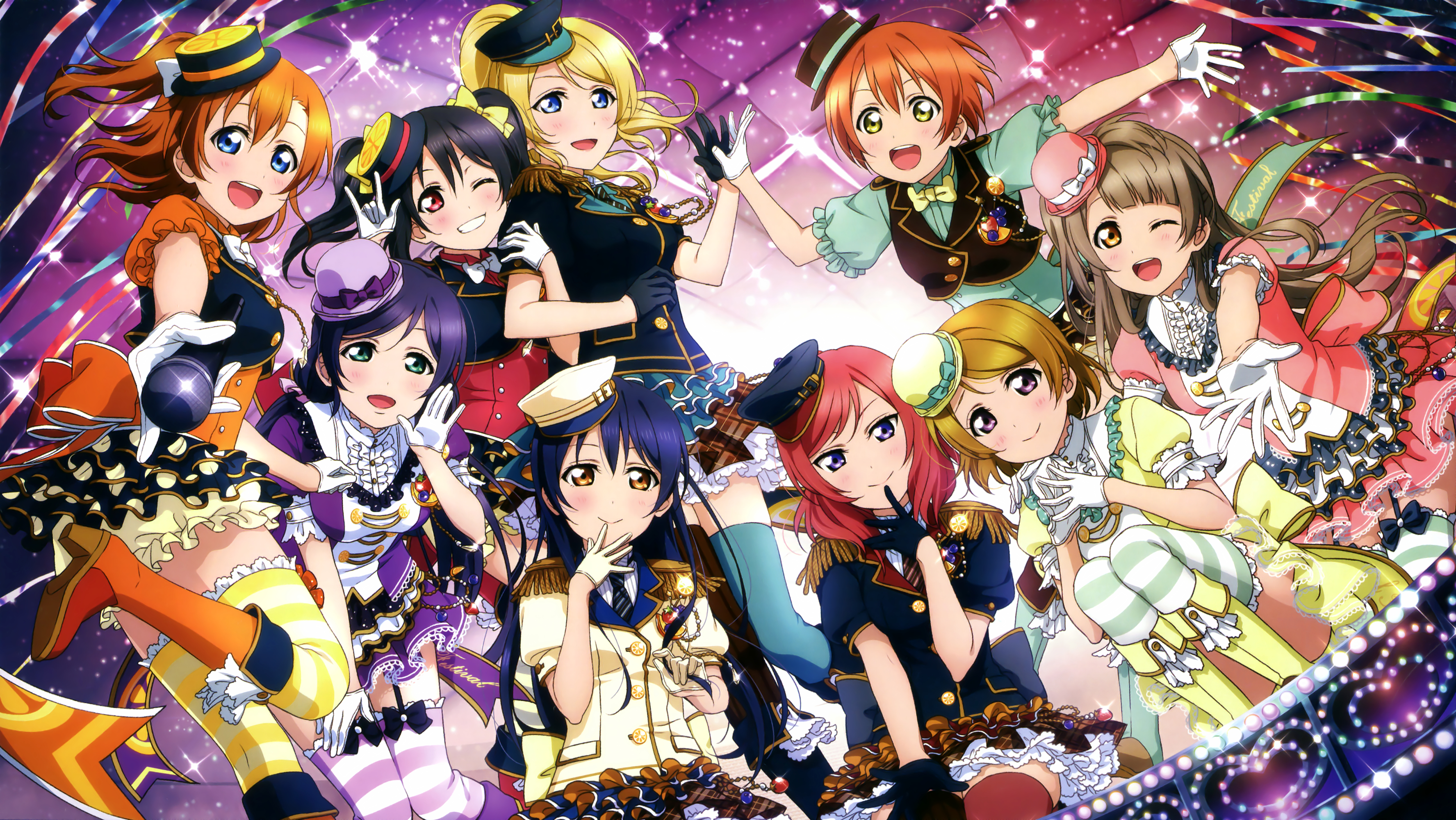 School Idol Festival Official Illustration Book , HD Wallpaper & Backgrounds