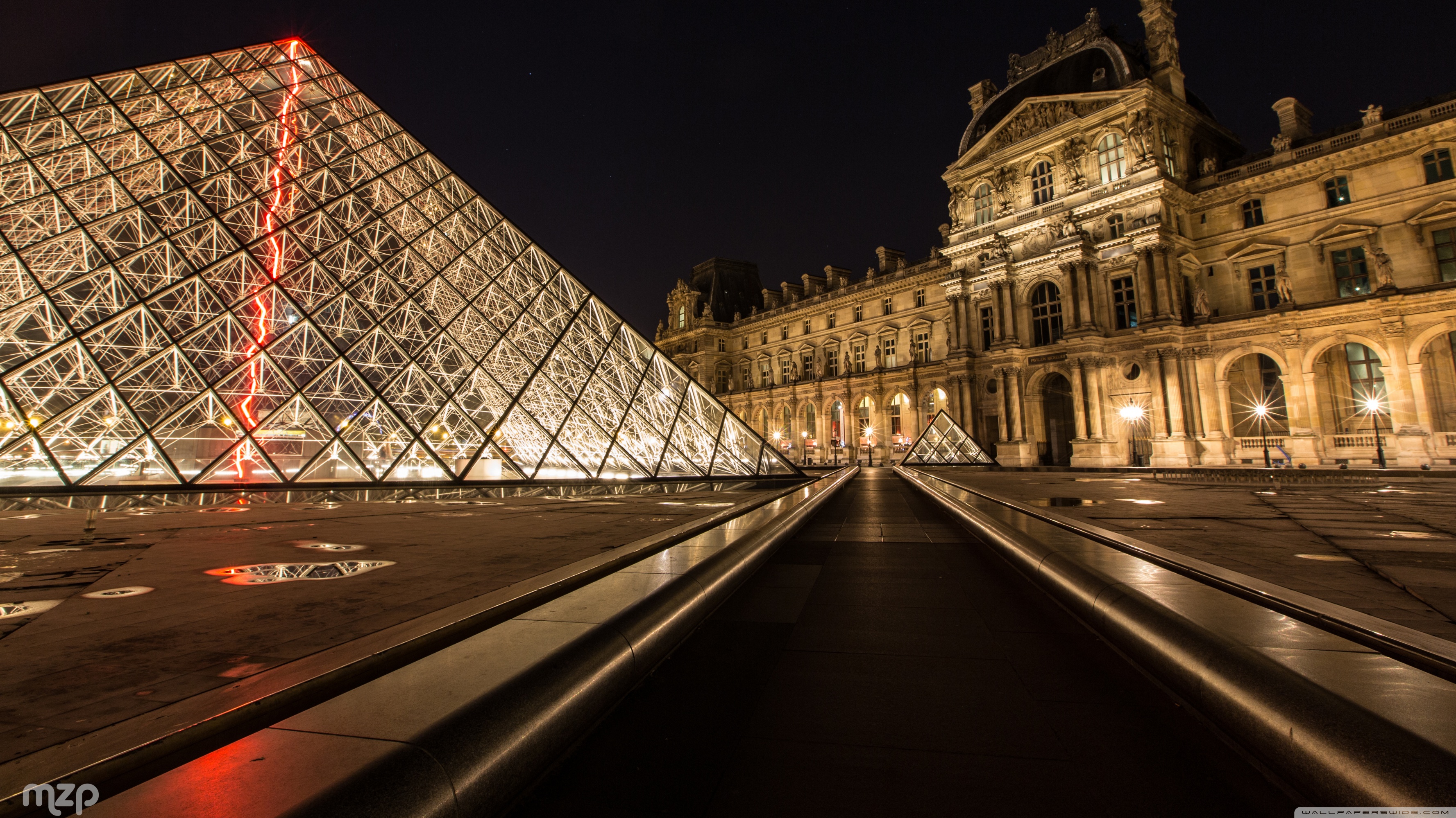 Uhd - The Louvre , HD Wallpaper & Backgrounds