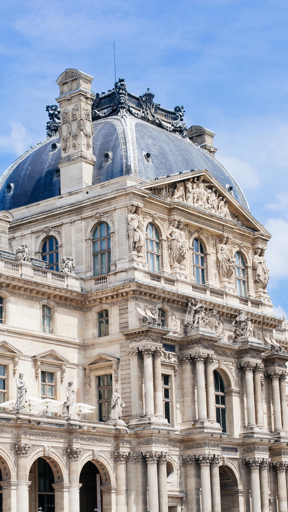 Wallpaper Louvre, Paris, France - Louvre Iphone , HD Wallpaper & Backgrounds