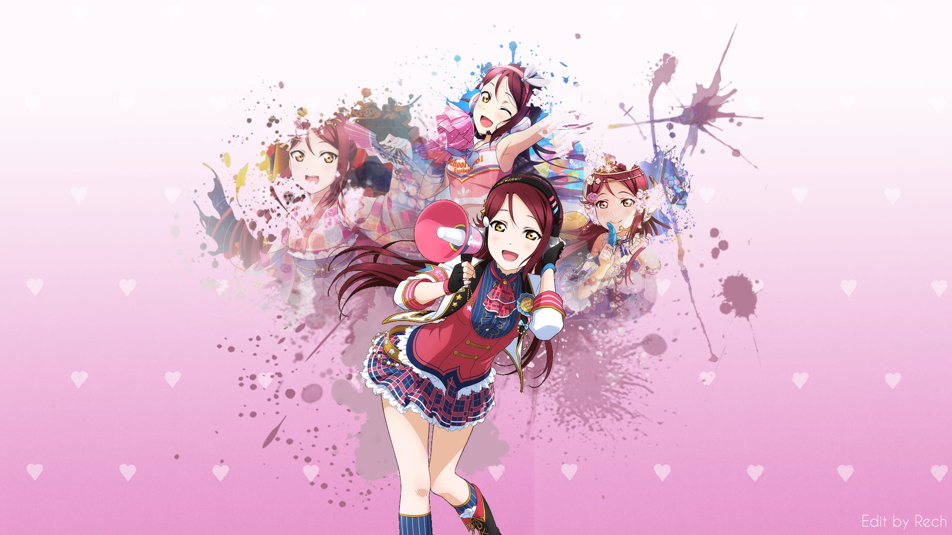 Love Live School Idol Project, Love Live Sunshine, - Cartoon , HD Wallpaper & Backgrounds