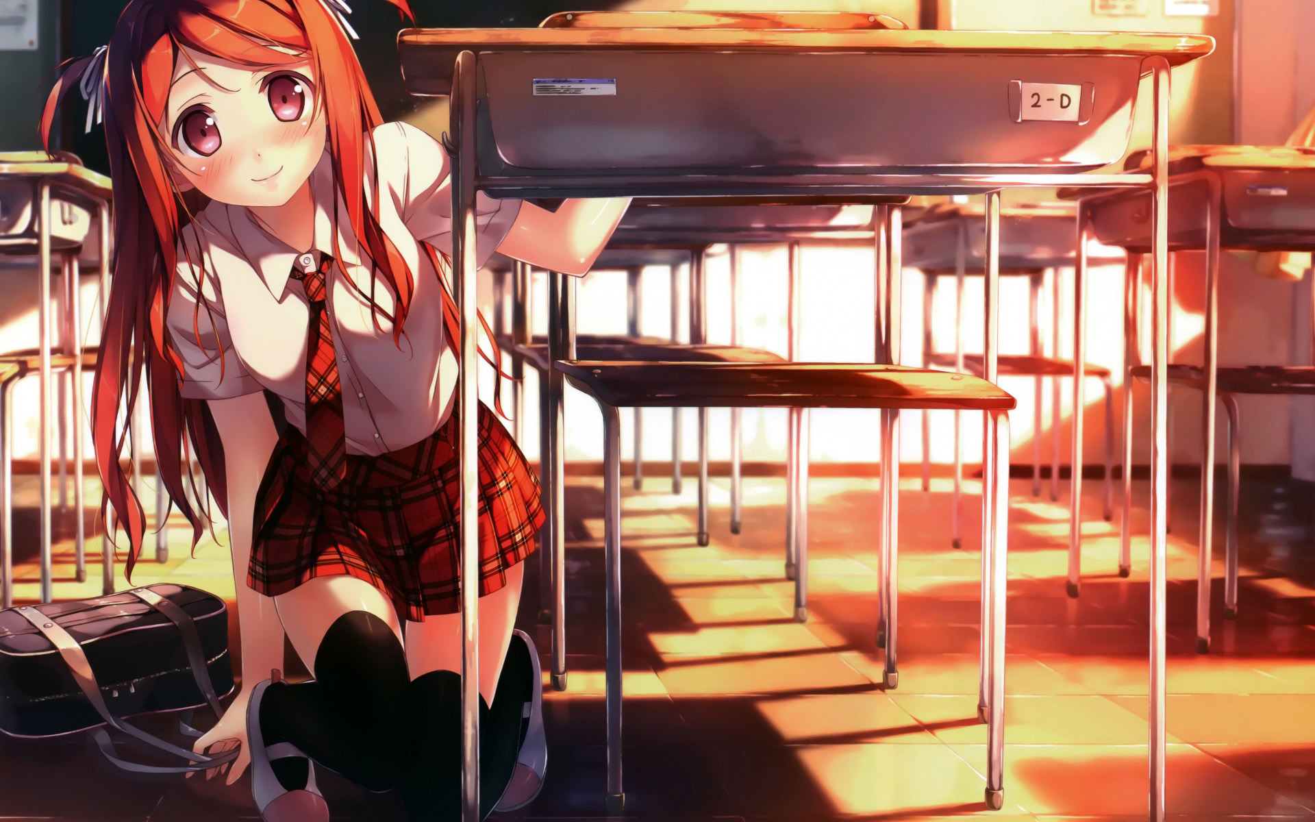 School Idol Project Hd Wallpaper Love Live School Idol - Anime Classroom Art , HD Wallpaper & Backgrounds