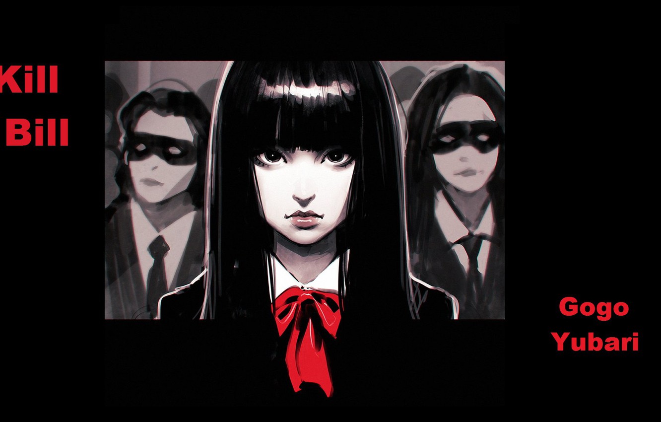 Photo Wallpaper Schoolgirl, Kill Bill, Killer, Art, - Kill Bill Anime , HD Wallpaper & Backgrounds