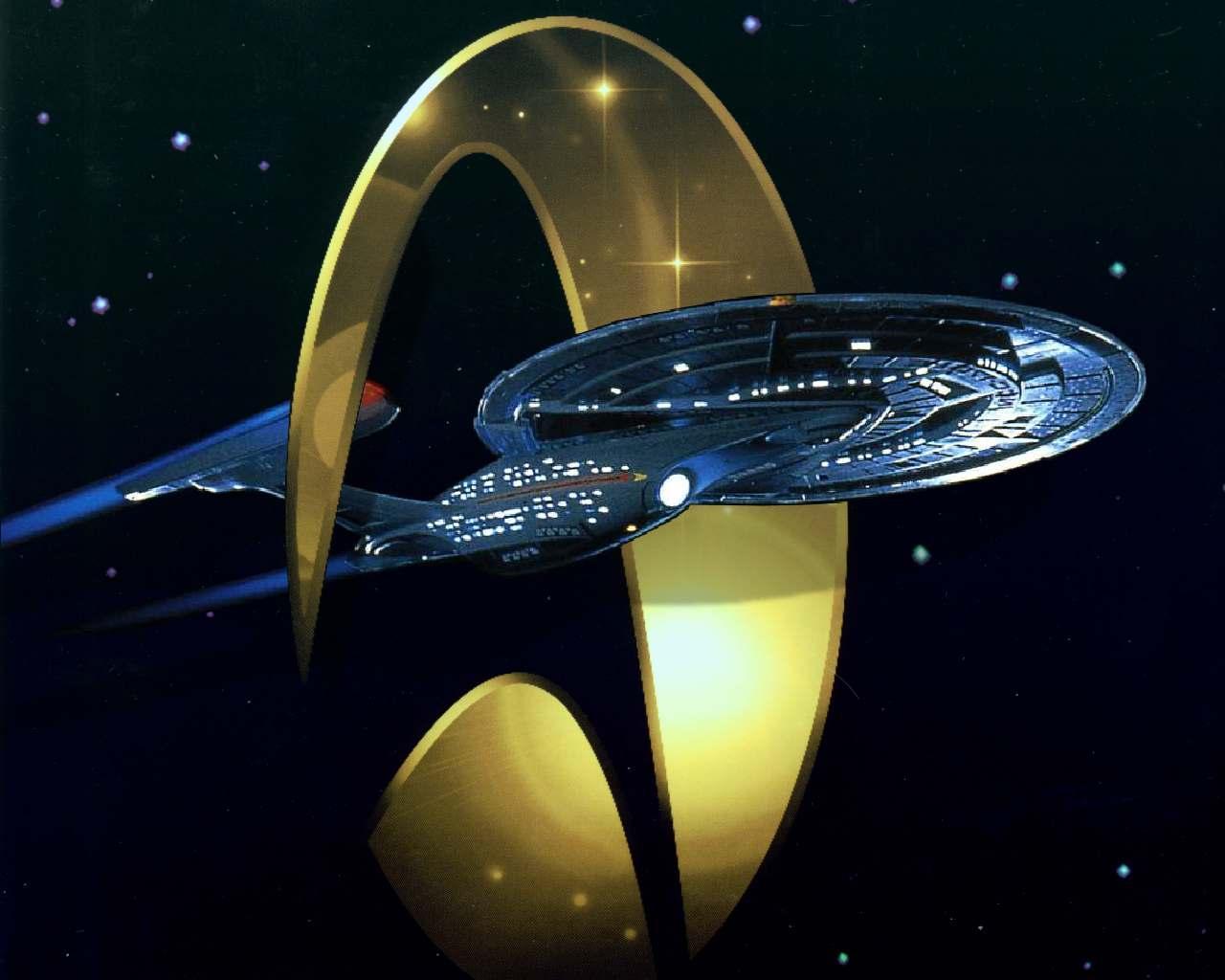 Enterprise - Star Trek The Next Generation , HD Wallpaper & Backgrounds