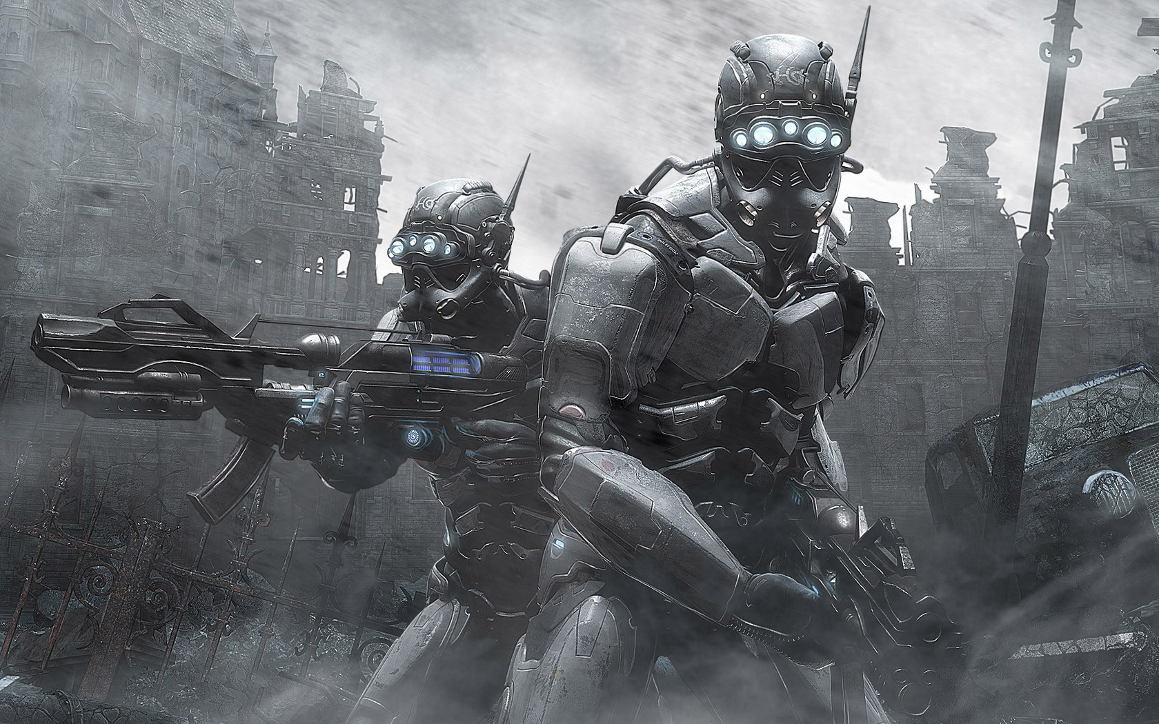 Soldiers Of New Generation Wallpapers And Images - Hellgate London , HD Wallpaper & Backgrounds