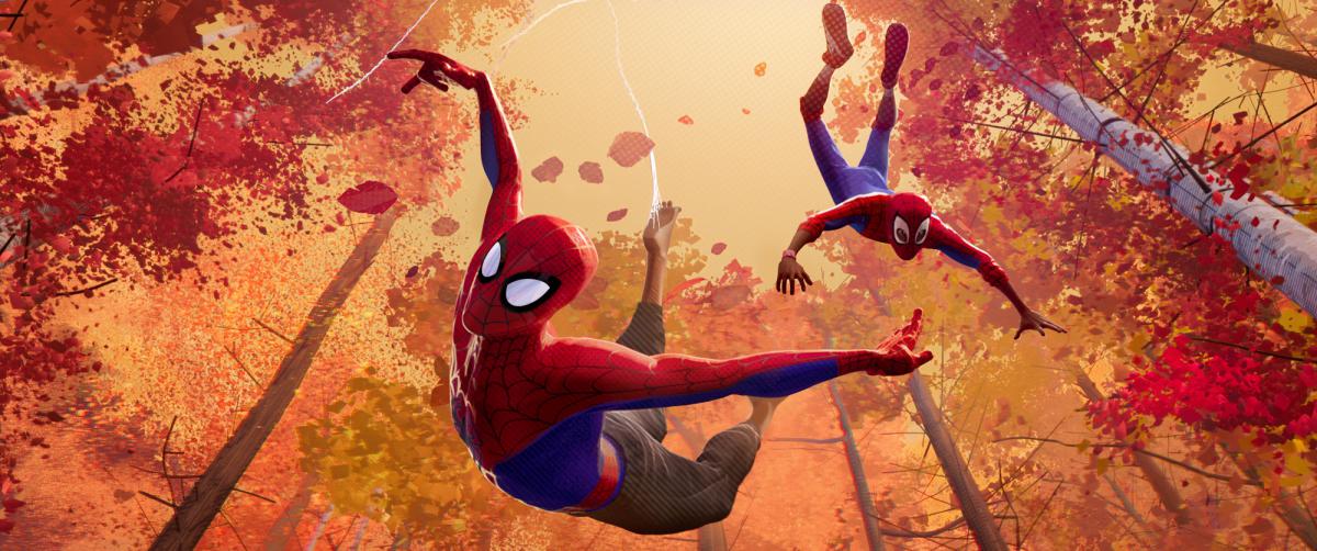 Galerie - Spider Man Into The Spider Verse Screencaps , HD Wallpaper & Backgrounds