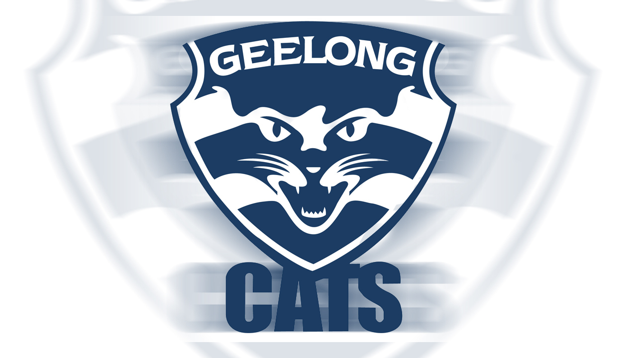 Geelong Cats Wallpaper Background - Geelong Football Club Logo , HD Wallpaper & Backgrounds