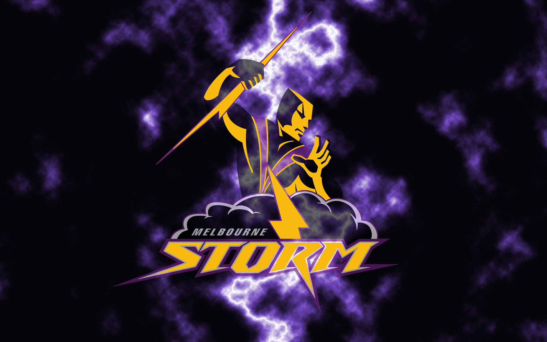 Melbourne Storm Wallpaper - Melbourne Storm Symbol , HD Wallpaper & Backgrounds