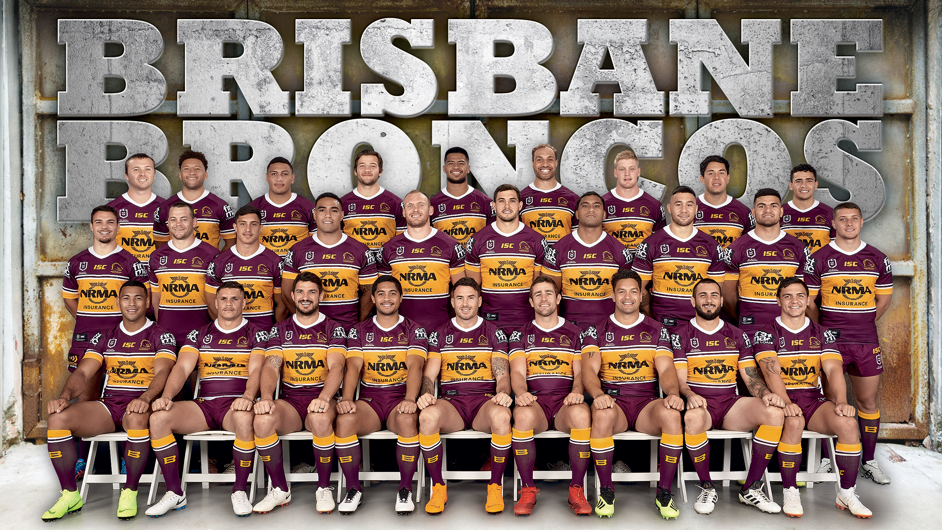 Season Opener Against The Storm - Brisbane Broncos 2019 Team , HD Wallpaper & Backgrounds