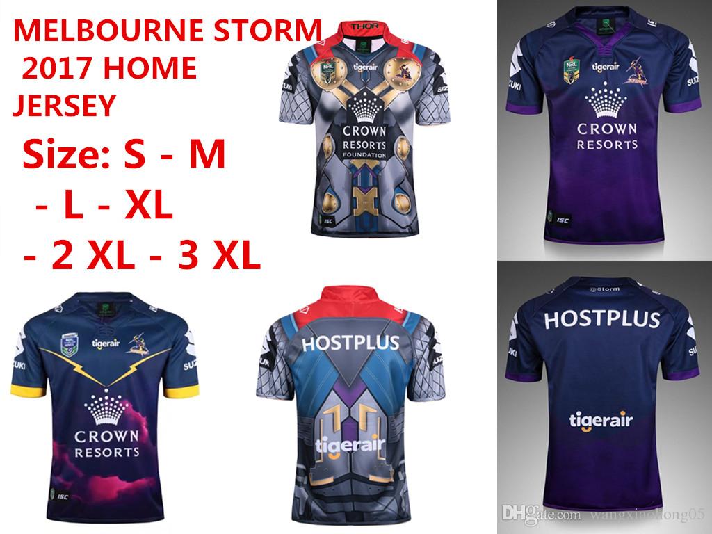 2019 2017 Melbourne Storm Rugby Jerseys Home Storm - Active Shirt , HD Wallpaper & Backgrounds