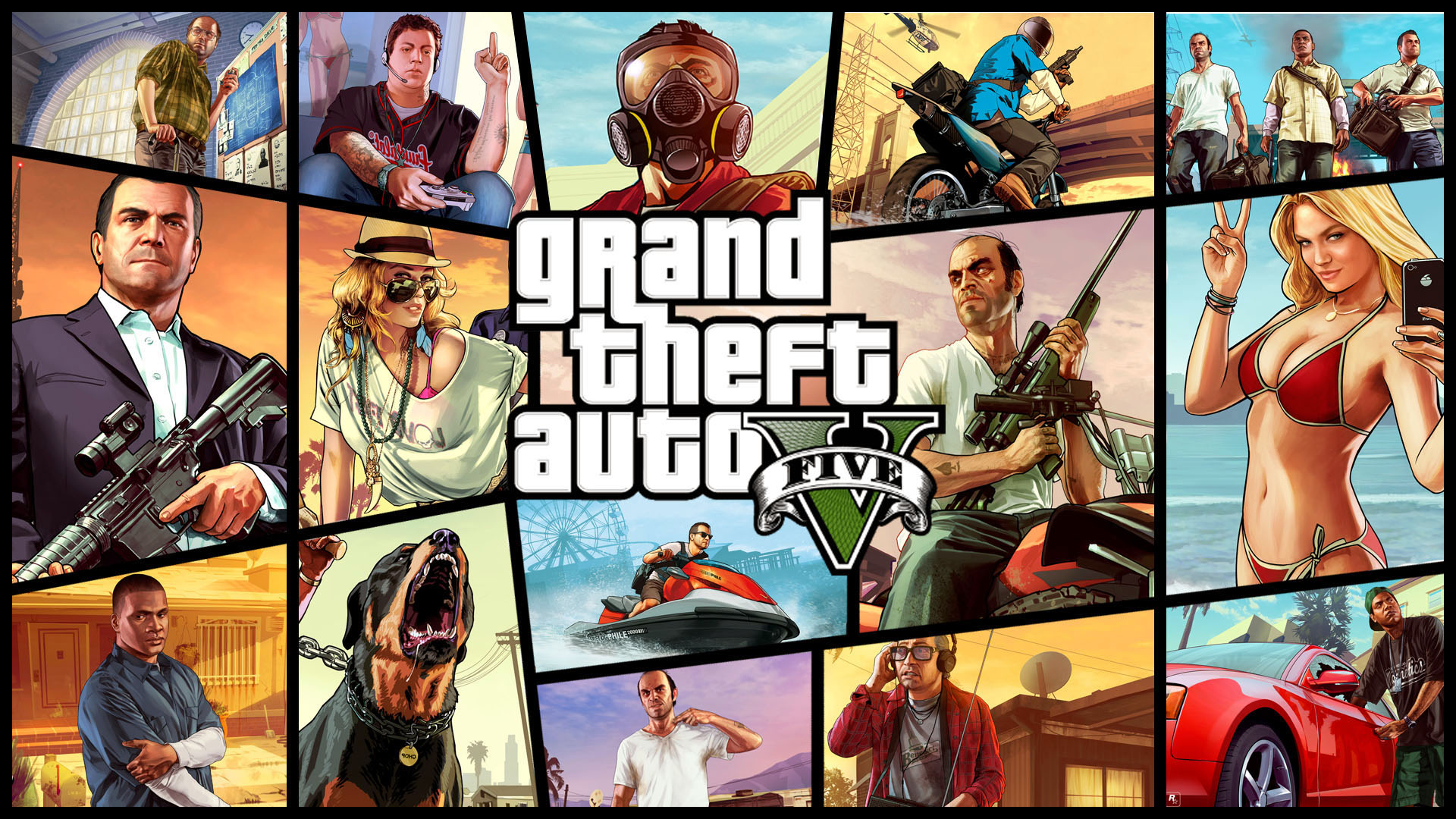 Gta 5 Art Wallpaper Hd - Gta 5 , HD Wallpaper & Backgrounds