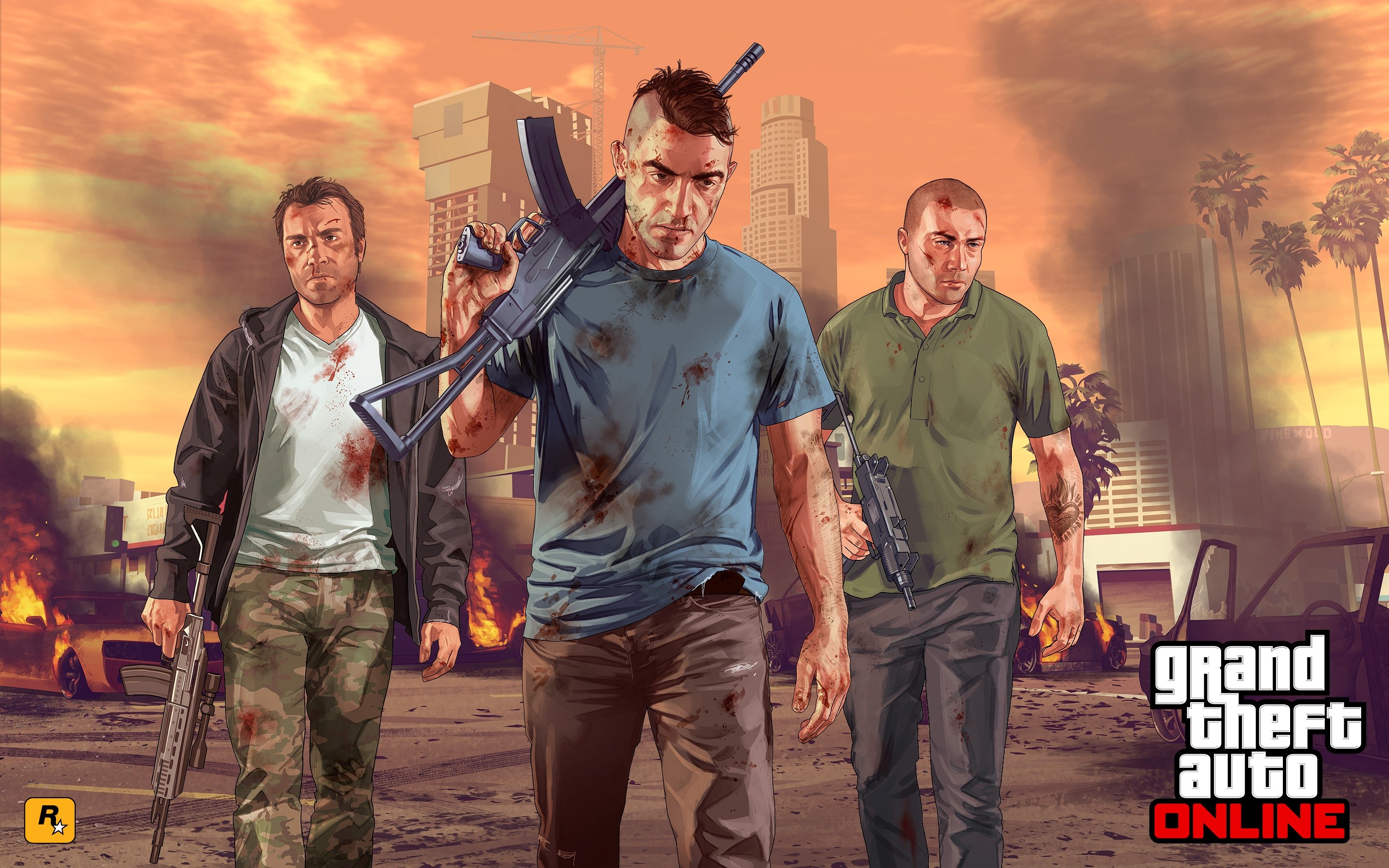 Wallpaper Gta 5 Last Team Standing - Gta 5 Online , HD Wallpaper & Backgrounds