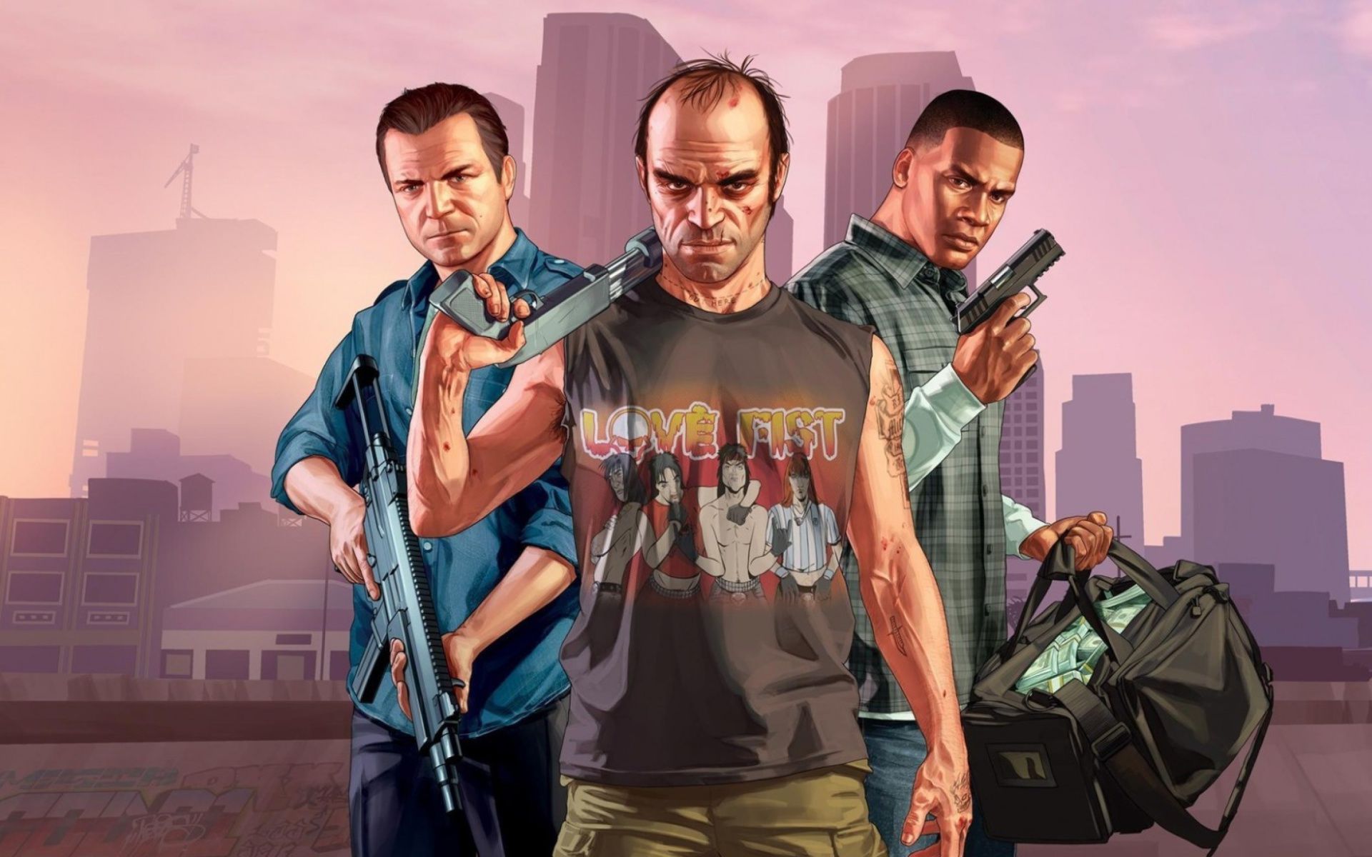 Gta 5 Wallpaper Hd 353979 - Grand Theft Auto 5 , HD Wallpaper & Backgrounds