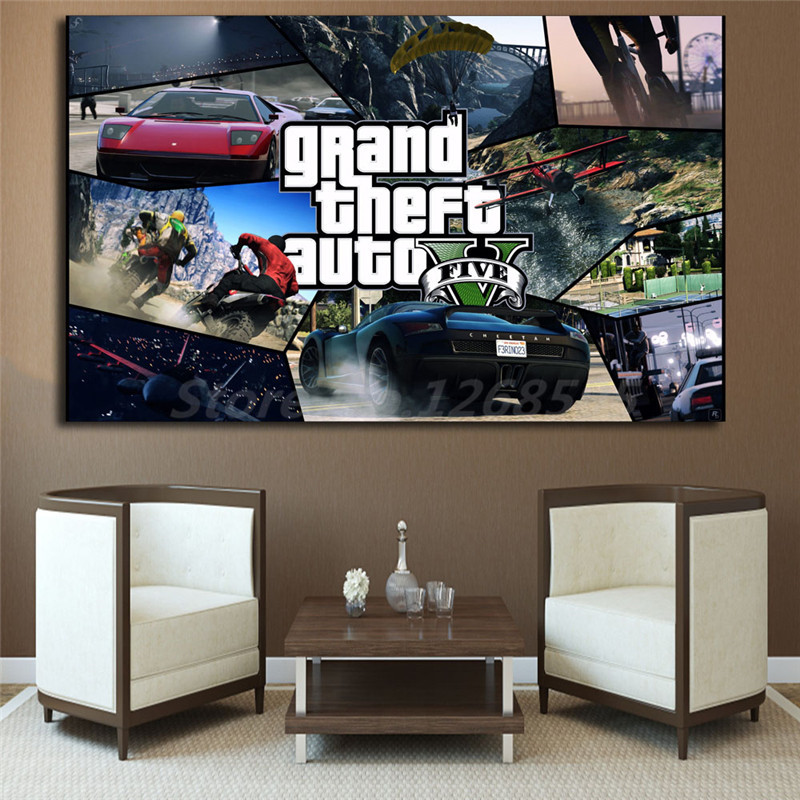 Gta 5 Live Hd Wallpapers Wall Art Canvas Poster And - Gta 5 , HD Wallpaper & Backgrounds