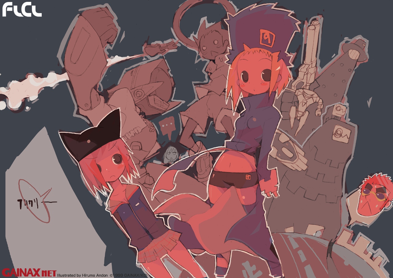 Flcl Background Art Gambarku Flcl Background Art Gambarku