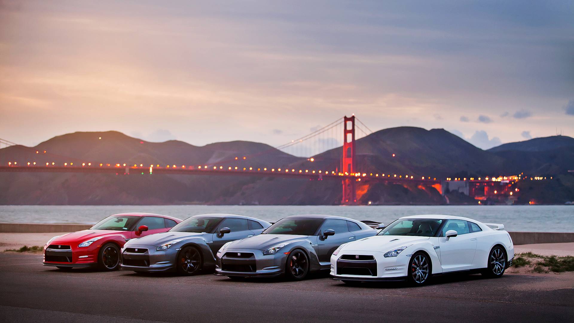 Gtr Wallpaper 1080p - Nissan Gtrs Lined Up , HD Wallpaper & Backgrounds