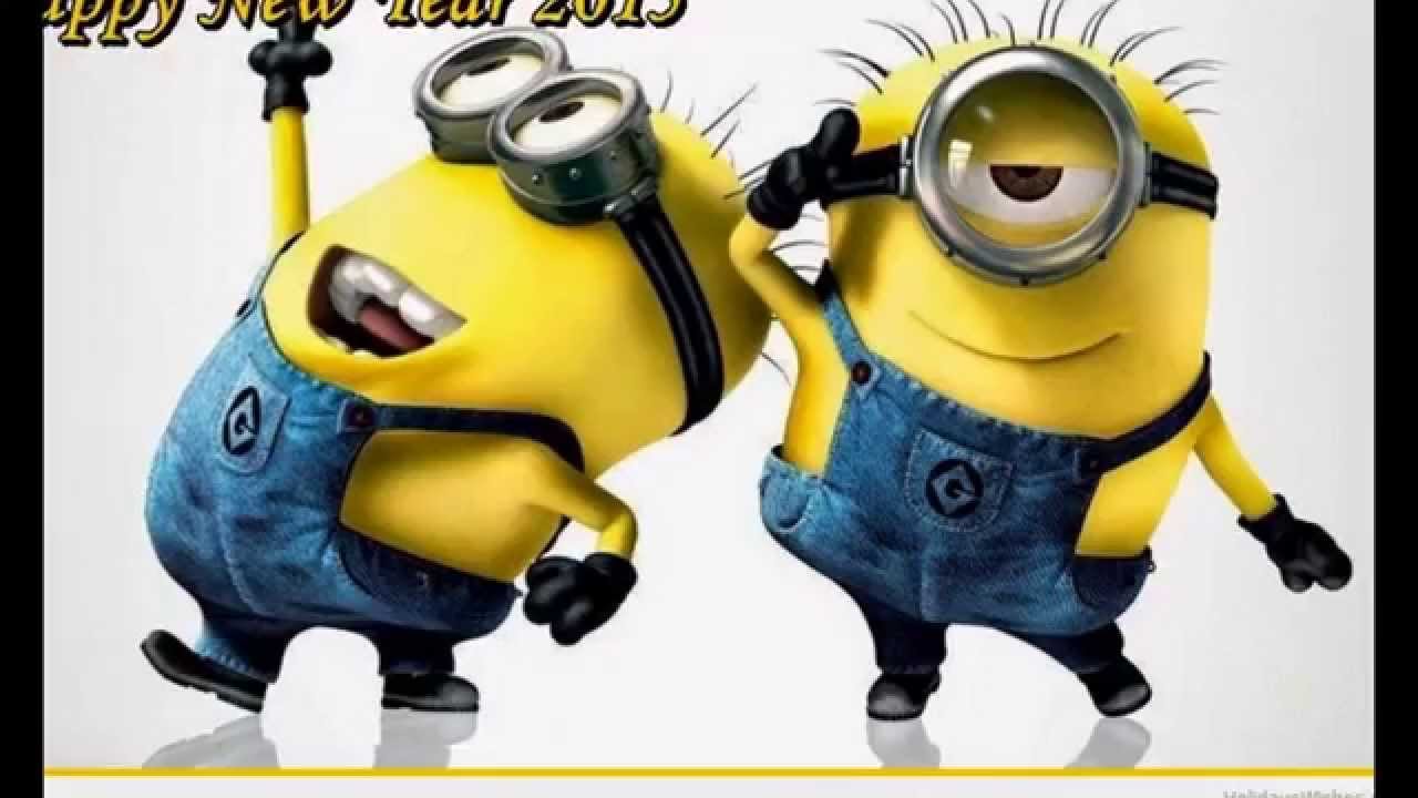 Youtube Premium - Happy New Year 2019 Gif Minion , HD Wallpaper & Backgrounds