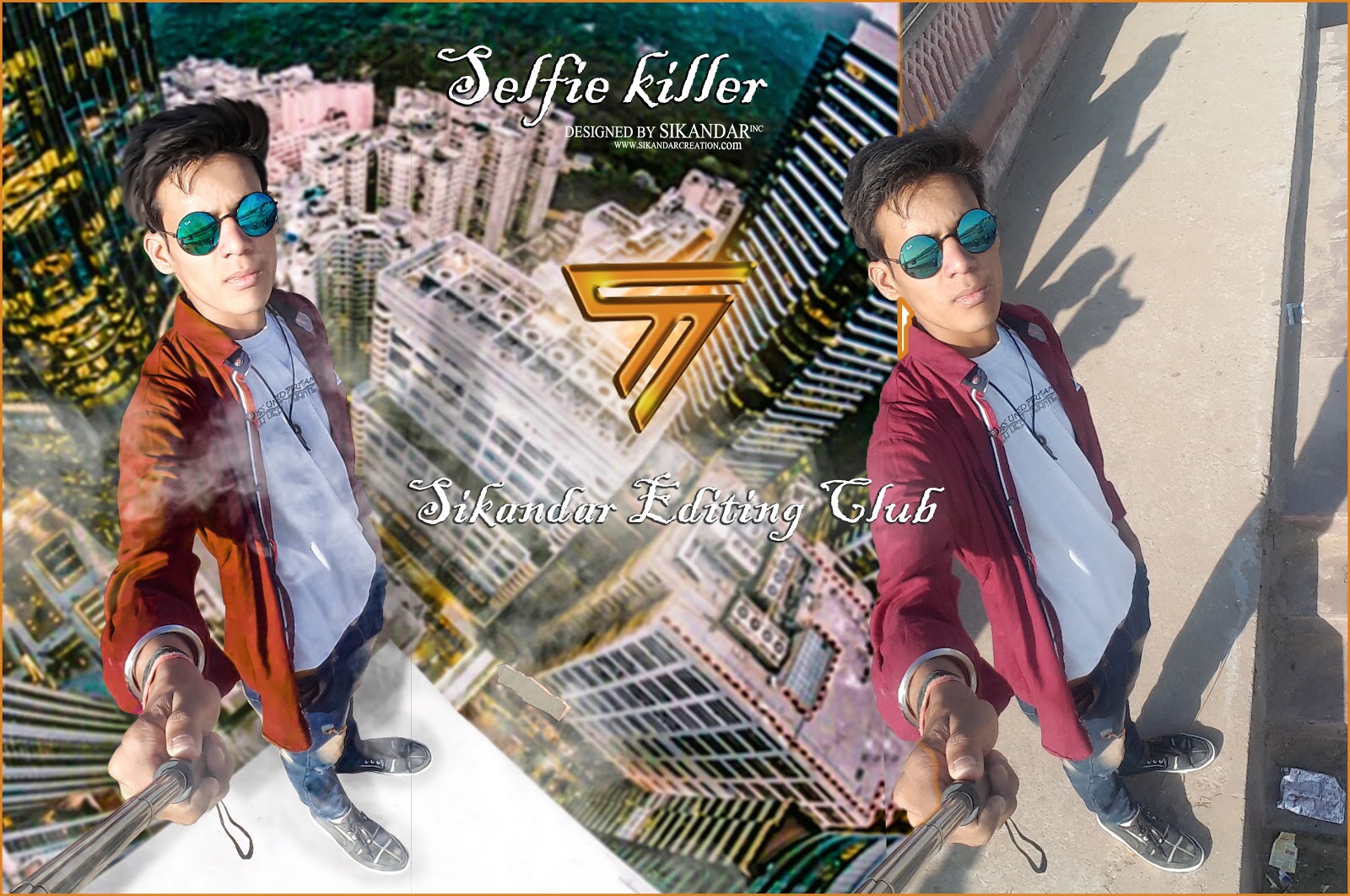 Boy Manipulation Editing Background Pictures Selfie - Album Cover , HD Wallpaper & Backgrounds