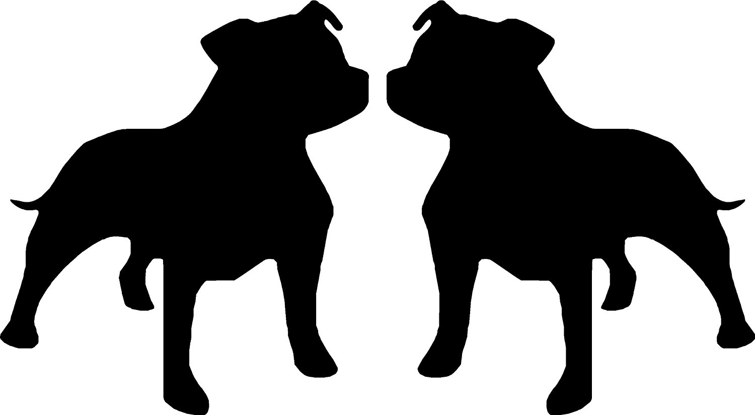 Clipart Wallpaper Blink - Staffordshire Bull Terrier Logo , HD Wallpaper & Backgrounds