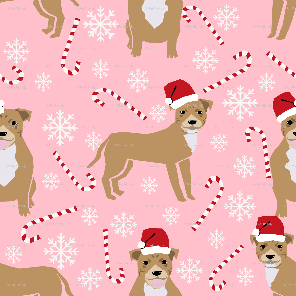 Staffy Dog Fabric Staffordshire Terrier, Dog Pitbull - Cartoon , HD Wallpaper & Backgrounds
